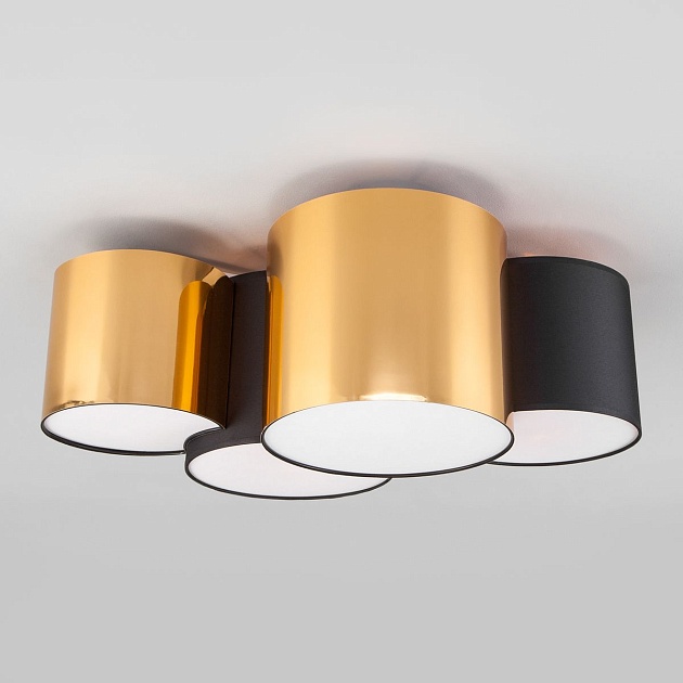 Потолочный светильник TK Lighting 3446 Mona Black/Gold фото 6