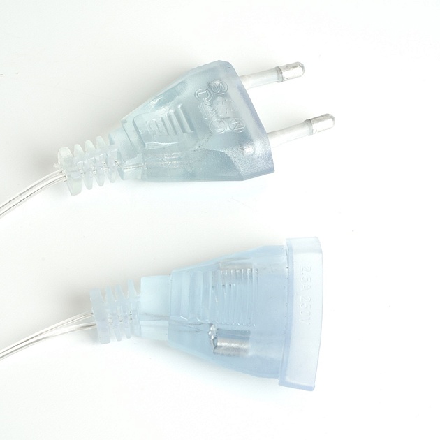 Светодиодная гирлянда Feron Бахрома Звезды 230V 5000K холодный белый статичная CL29 48614 Фото № 6