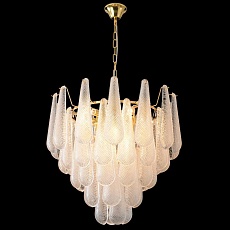 Подвесная люстра Crystal Lux FONTAIN SP10 GOLD 2