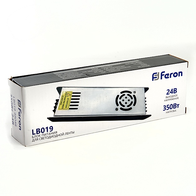Блок питания для светодиодной ленты Feron 24V 350W IP20 15A LB019 48048 фото 3