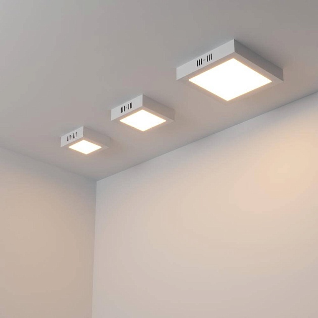 Потолочный светодиодный светильник Arlight SP-S120x120-6W Warm White 018860 фото 3