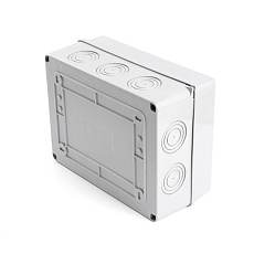 Бокс настенный Stekker EBX50-1/08-65 8 модулей, пластик, IP65 39190 4