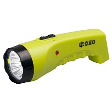Ручной светодиодный фонарь ФАZA аккумуляторный 16 лм 162х53 AccuF2-L04-gn