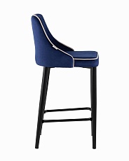 Полубарный стул Stool Group Коби велюр синий AV 434-H60/05-08(PP) 2