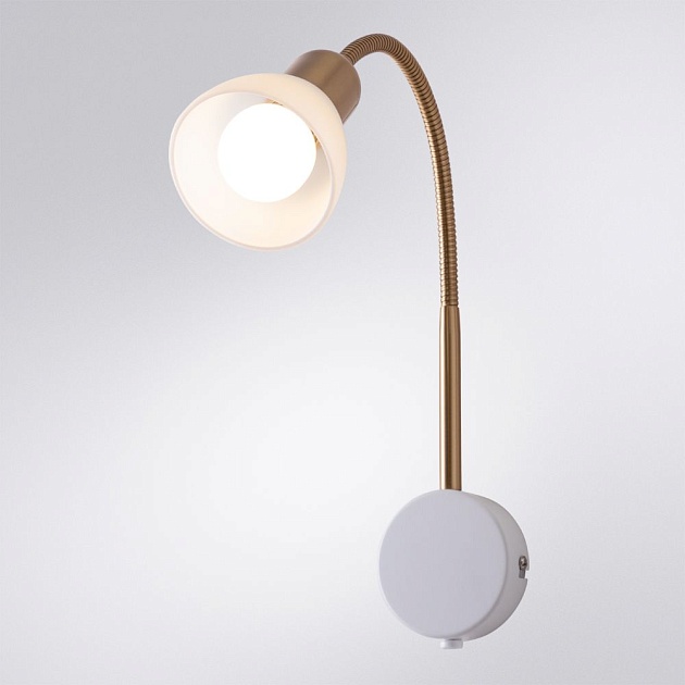 Бра Arte Lamp Falena A3116AP-1WH Фото № 2