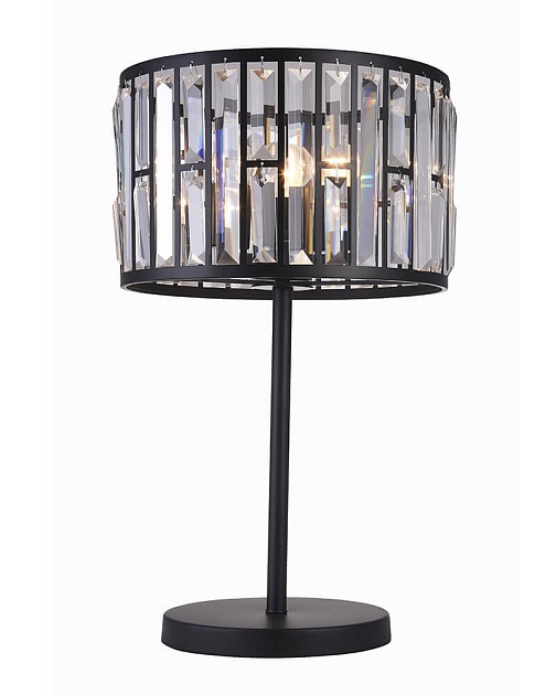Настольная лампа Lumien Hall Кароль 0003/3T-BK-CL фото 