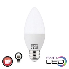 Лампа светодиодная Horoz E27 10W 4200K 001-003-0010 матовая HRZ33002971