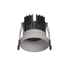 POINTS Точечный светильник COIN LED 220В 8Вт 3000К CRI90 50° NO-DIM облачно-серый
