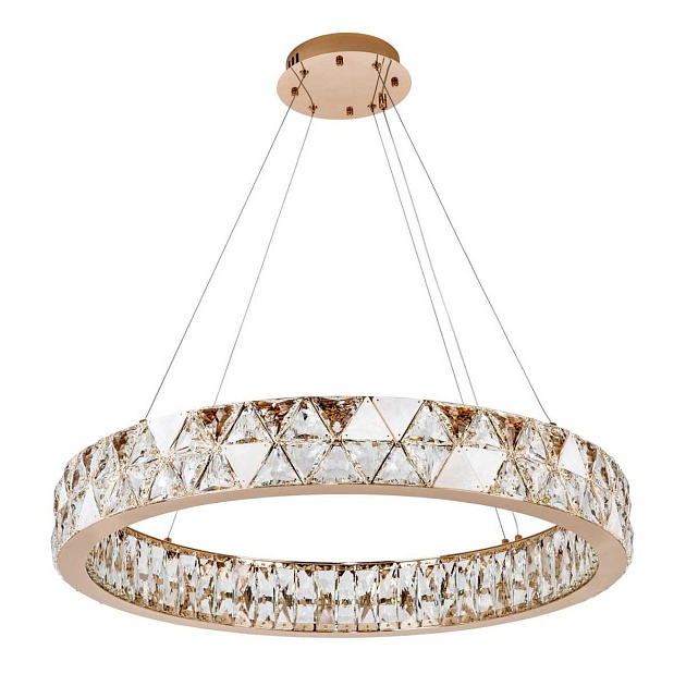 Подвесная светодиодная люстра Modelux Premium ML.6982.800P GD изображение 1 Подвесная светодиодная люстра Modelux Premium ML.6982.800P GD Фото № 1