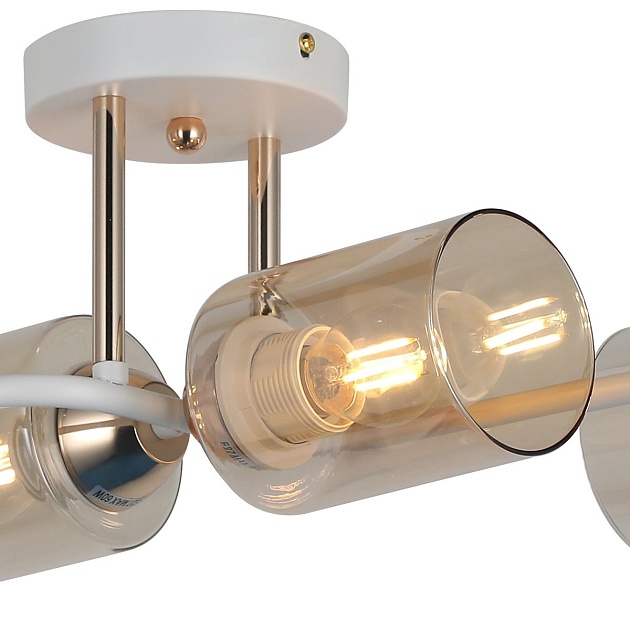 Потолочная люстра Illumico IL8148-6COU-79 WH GD изображение 3 Потолочная люстра Illumico IL8148-6COU-79 WH GD Фото № 3