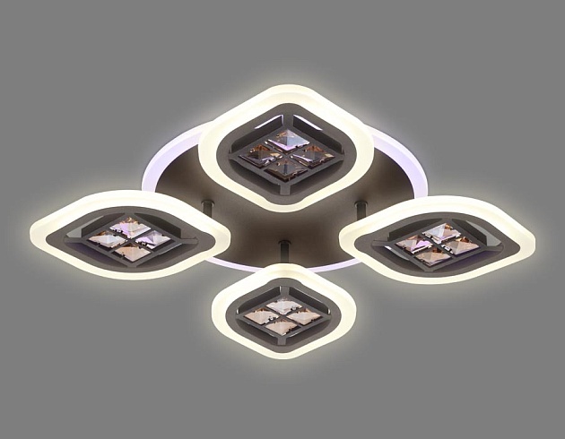 Потолочная светодиодная люстра Ambrella light Ice FA281 Фото № 3