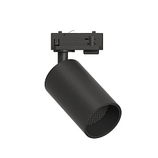 POWERLINE Трековый светильник SPOT LED 220В 10Вт 3000К CRI90 15° TRIAC угольно-черный 2