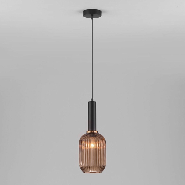 Подвесной светильник Eurosvet 50181/1 янтарь Фото № 4