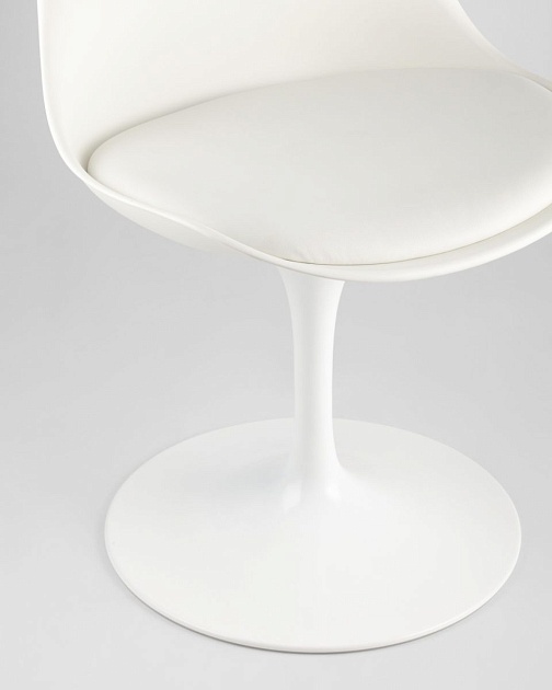 Барный стул Stool Group Tulip белый Y1585 white изображение 5 Барный стул Stool Group Tulip белый Y1585 white Фото № 5