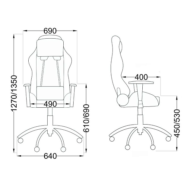 Игровое кресло AksHome Infiniti красный + черный, ткань 83803 Фото № 2
