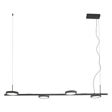 Подвесная светодиодная люстра Crystal Lux CLT 027C4 L1000 BL 2