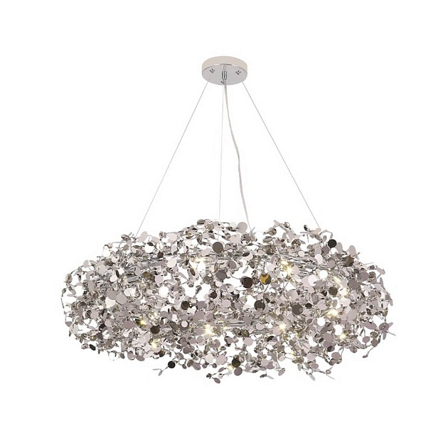 Подвесная люстра Crystal Lux GARDEN SP9 D800 CHROME фото 