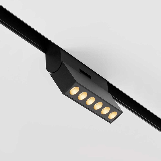 Трековый светодиодный светильник Maytoni Technical Points rot TR033-2-6W3K-B Фото № 1