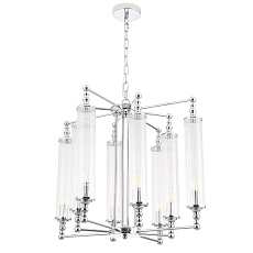 Подвесная люстра Crystal Lux Tomas SP8 D650 Chrome 5