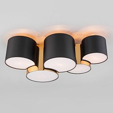 Потолочный светильник TK Lighting 3447 Mona Black/Gold 5