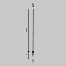 Ландшафтный светодиодный светильник Maytoni Spear O441FL-L1GF3K1 1