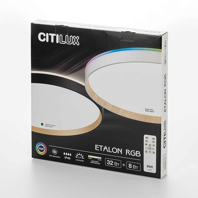 Потолочный светильник Citilux ETALON CL750401R изображение 21 Потолочный светильник Citilux ETALON CL750401R Фото № 21