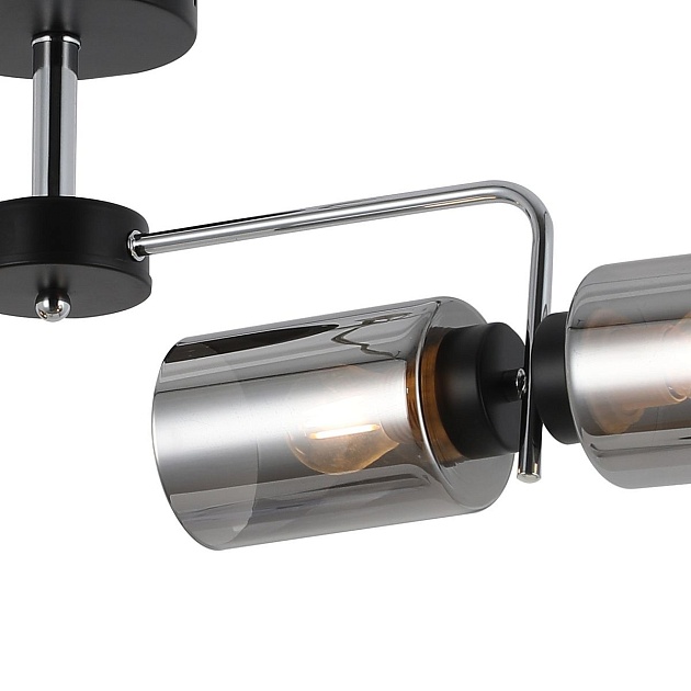 Потолочная люстра Illumico IL8249-4COU-79 BK CR изображение 3 Потолочная люстра Illumico IL8249-4COU-79 BK CR Фото № 3