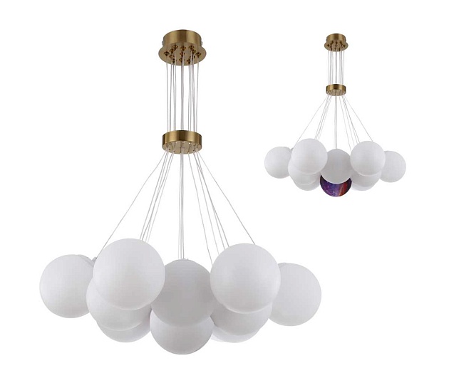 Подвесная люстра Kink Light Алди 08475-13,20 изображение 3 Подвесная люстра Kink Light Алди 08475-13,20 Фото № 3