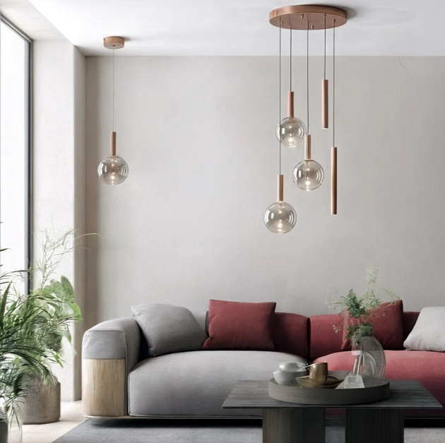 Подвесной светильник DENKIRS BUBBLES DK6535-CO изображение 2 Подвесной светильник DENKIRS BUBBLES DK6535-CO Фото № 2