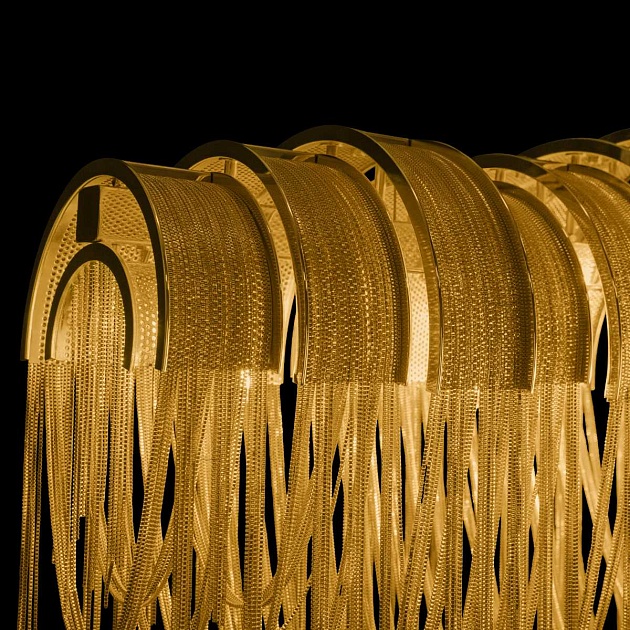 Подвесная люстра LOFT IT Volver 10404/720L GD Фото № 3