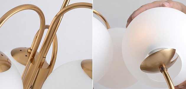 Подвесная люстра Imperium Loft Gooseneck Pelle 123402-22 Фото № 12