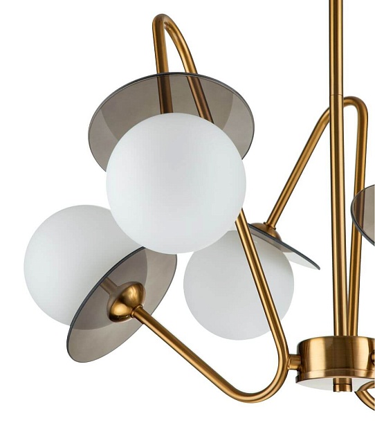 Потолочная люстра Indigo Jazz 11020/6R Brass V000165 изображение 3 Потолочная люстра Indigo Jazz 11020/6R Brass V000165 Фото № 3