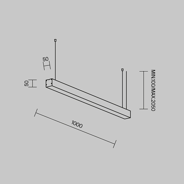 Линейный светильник Maytoni Technical LL312028 Фото № 7