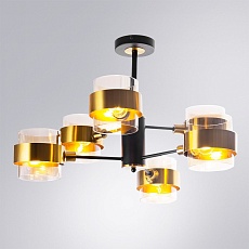 Потолочная люстра Arte Lamp Carlo A8205SP-6BK 2