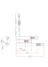 Настольная лампа Freya Матч / Match FR5109TL-03G 3