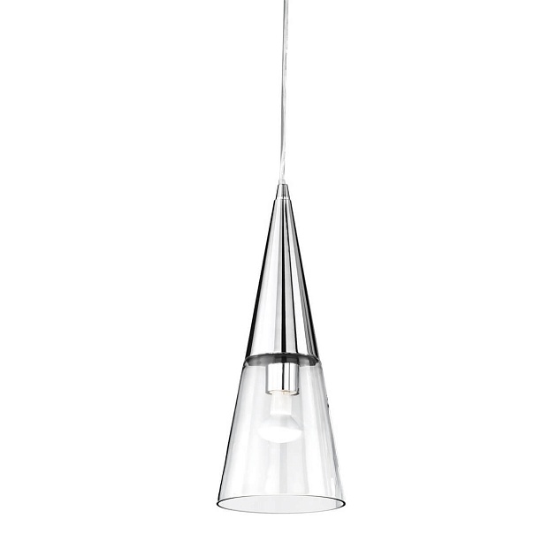 Подвесной светильник Ideal Lux Cono SP1 Cromo 017440 Фото № 1