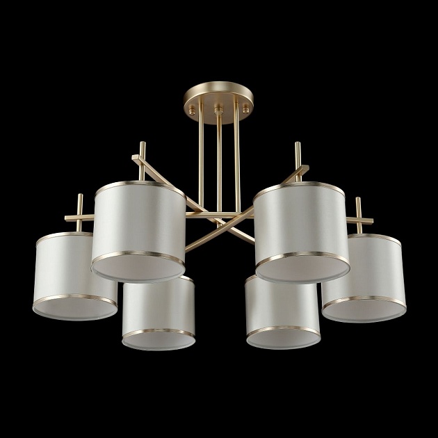 Потолочная люстра Crystal Lux Sergio PL6 Gold изображение 4 Потолочная люстра Crystal Lux Sergio PL6 Gold Фото № 4