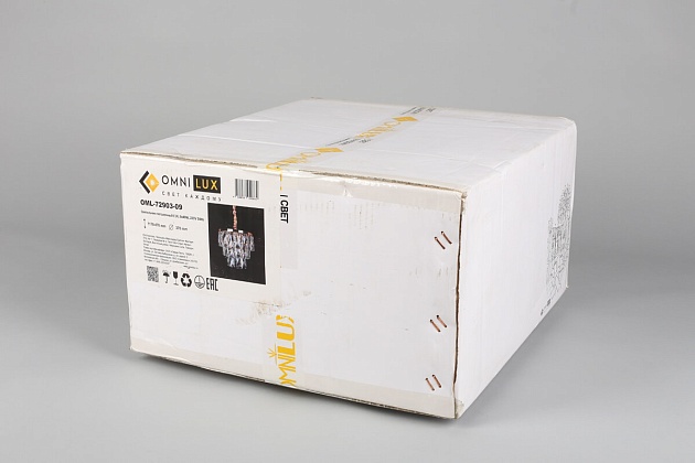 Подвесная люстра Omnilux Volpedo OML-72903-09 изображение 5 Подвесная люстра Omnilux Volpedo OML-72903-09 Фото № 5