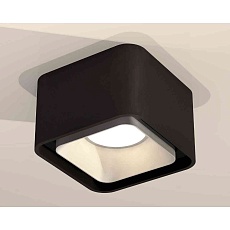 Комплект накладного светильника Ambrella light Techno Spot XS7833003 SBK/SSL черный песок/серебро песок (C7833, N7703) 2