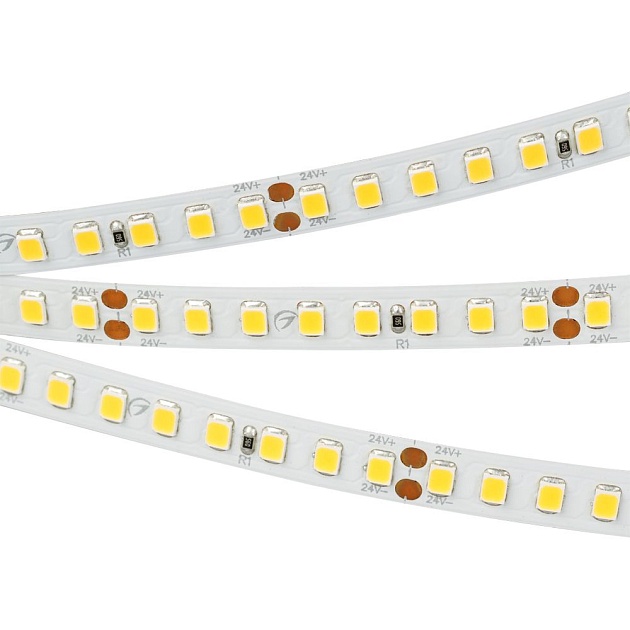 Светодиодная лента Arlight 12W/m 160Led/m 2835SMD теплый белый 5M RT-A160-8mm 24V Warm2400 028561(2) Фото № 3