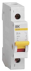 KARAT Выключатель нагрузки (мини-рубильник) ВН-32 1P 25А IEK MNV10-1-025