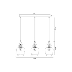 Подвесной светильник Vele Luce Simone VL5564P13 4
