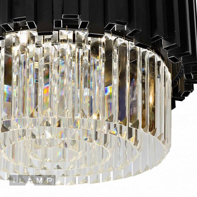 Подвесная люстра iLamp Element MD8584-6 BK Фото № 3