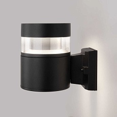 Уличный настенный светодиодный светильник Elektrostandard 1530 Techno Led чёрный a052244 5