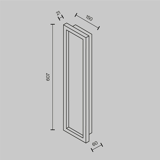 Настенный светодиодный светильник Maytoni Modern Orign MOD311WL-L55B3K Фото № 10