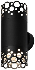 Настенный светильник ЭРА Bubbles WL54 BK Б0062920 2