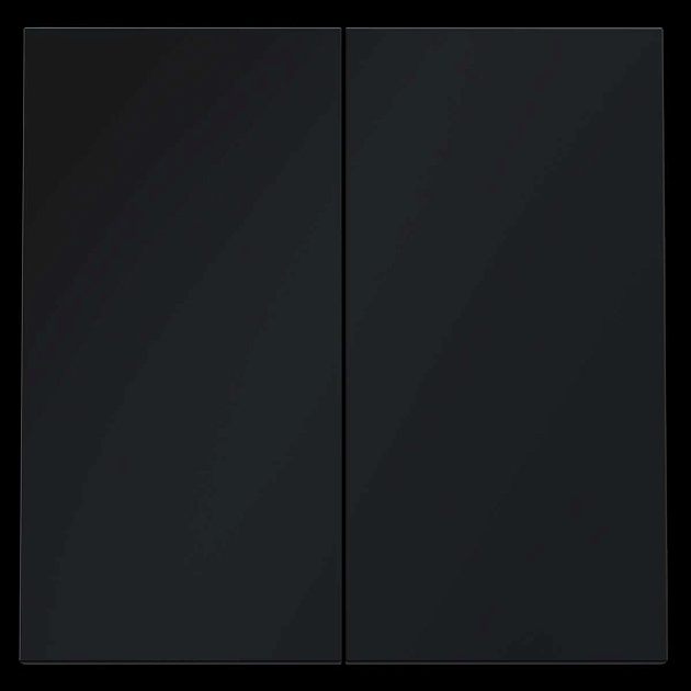 Клавиши для выключателя/переключателя двухклавишного S70 (графит) Voltum VLS000307 Фото № 2