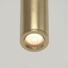 Подвесной светодиодный светильник Elektrostandard Flinn 50263 LED 4W 3000К латунь a072221 2