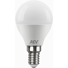 Лампа светодиодная REV G45 Е14 7W 6500K холодный белый свет шар 32503 1 1