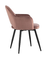 Кухонный стул Stool Group Венера вращающийся велюр пыльно-розовый MC16-2F KD HLR-44 2
